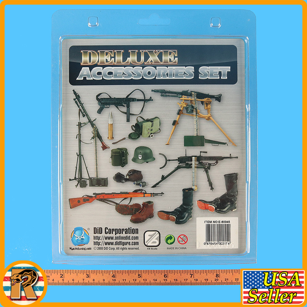 Deluxe Accessories - WWII Collar Tabs Set E60045 #2 *READ* - 1/6 Scale - DID